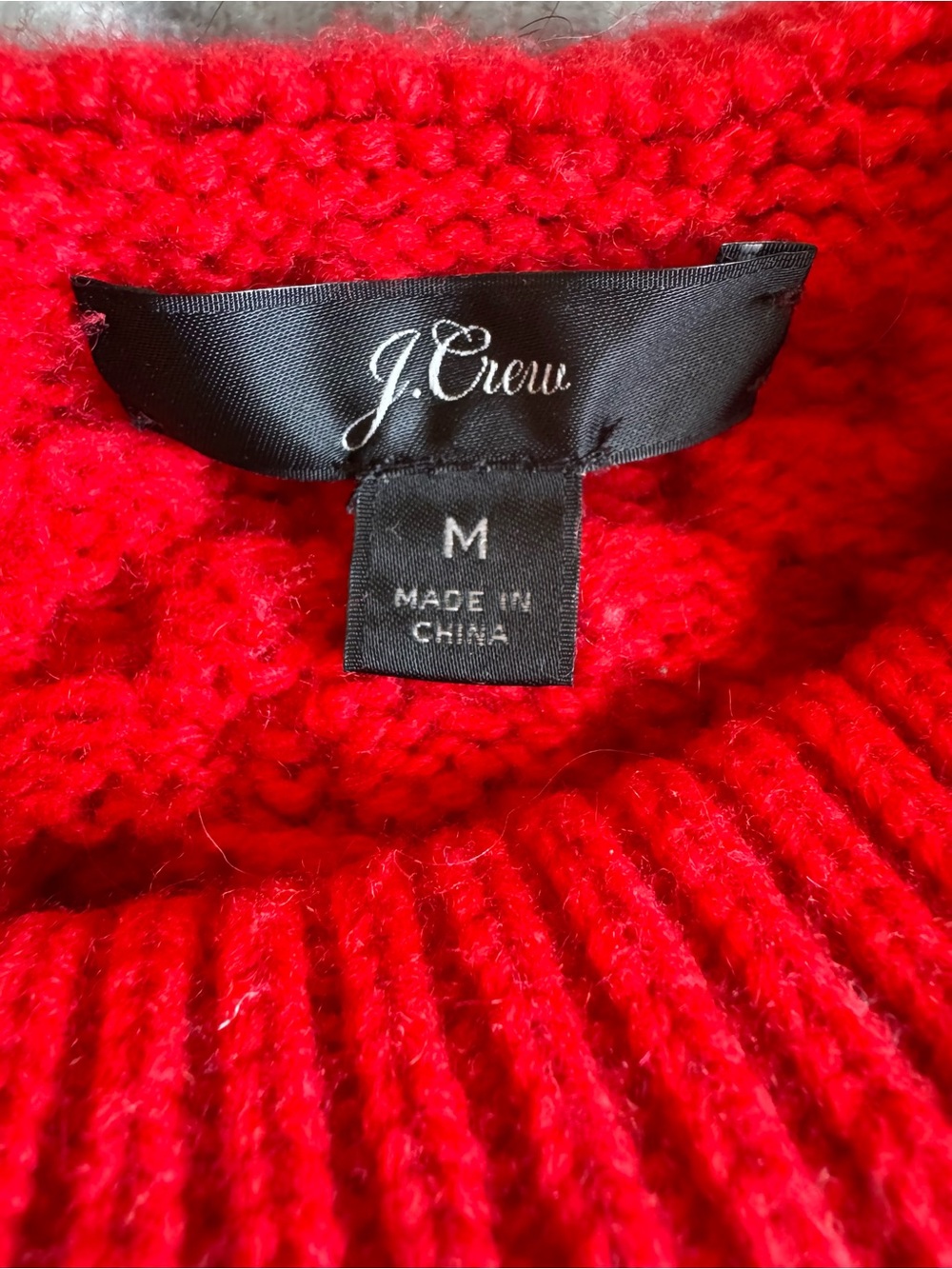 J. Crew Wo Blend Cable Knit Sweater - Picture 3 of 4